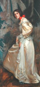 The Stairs，c.1899 作者 詹姆斯·杰布萨·香农
